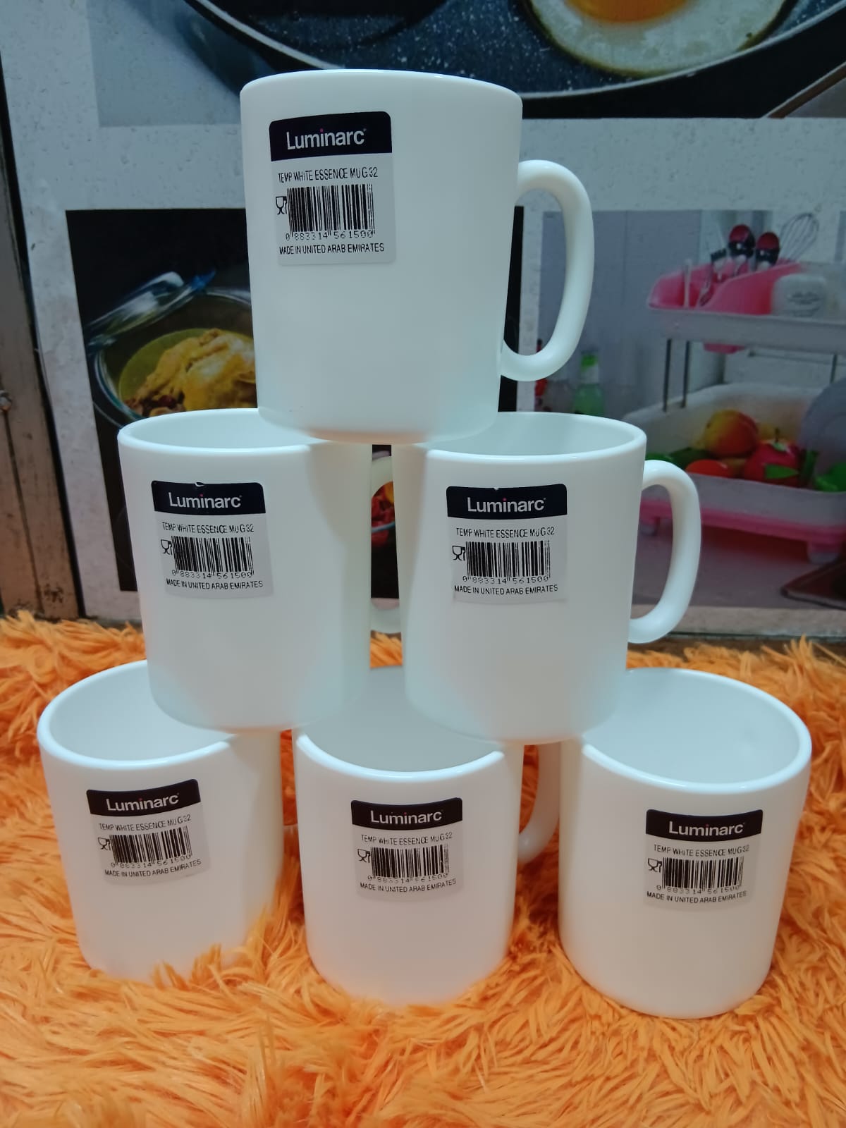 Luminarc cups set  (6 Cups)