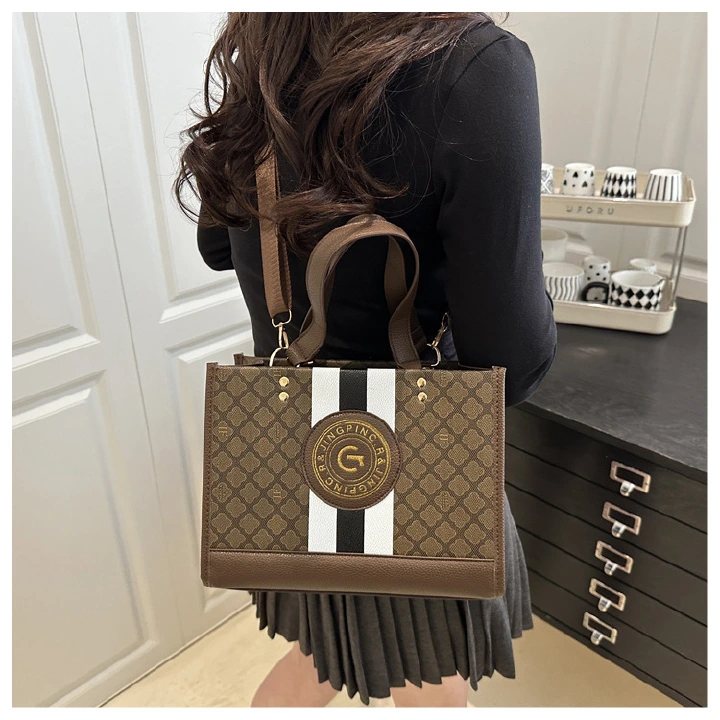 2026 Newest Fashionable Letter Crossbody Bag Hot Selling  PU Leather Tote Shoulder Bags for Women Elegant Ladies Shoulder Bags Luxury Bags Women