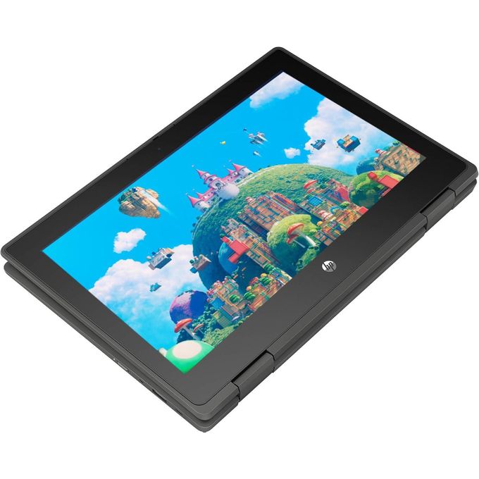 Refurbished HP ProBook X360 11 EE G6 Core i3 10th Gen 8GB RAM 256GB SSD 11.6 Inch Touchscreen 2 in 1 Convertible Windows 11 Pro MS Office HDMI Webcam Laptop + Bag