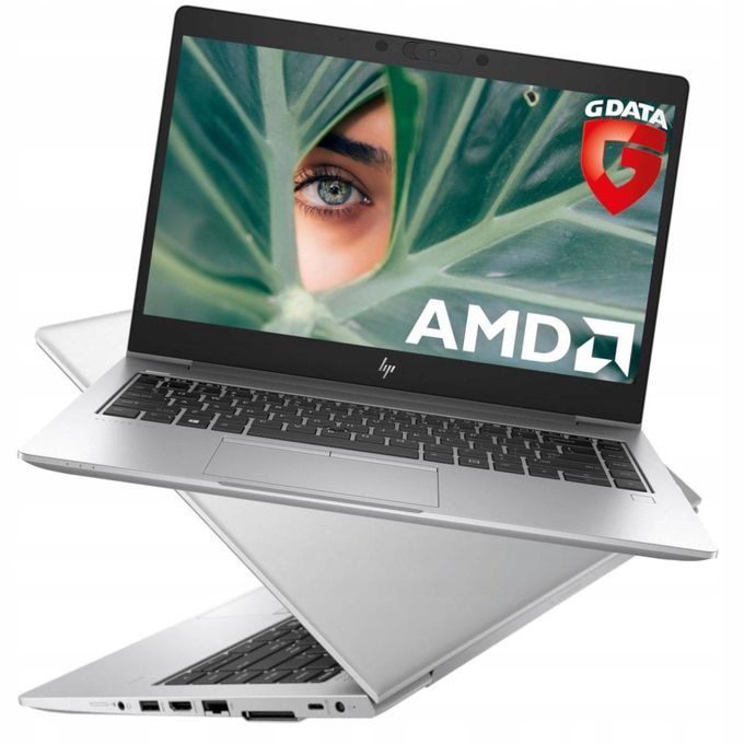 Refurbished HP EliteBook 745 G6 16GB RAM 256GB SSD AMD Ryzen 7 Pro 3700U 2GB Radeon Graphics 14" Full HD Windows 11 Pro MS Office HDMI Webcam Slim Laptop + Free Bag