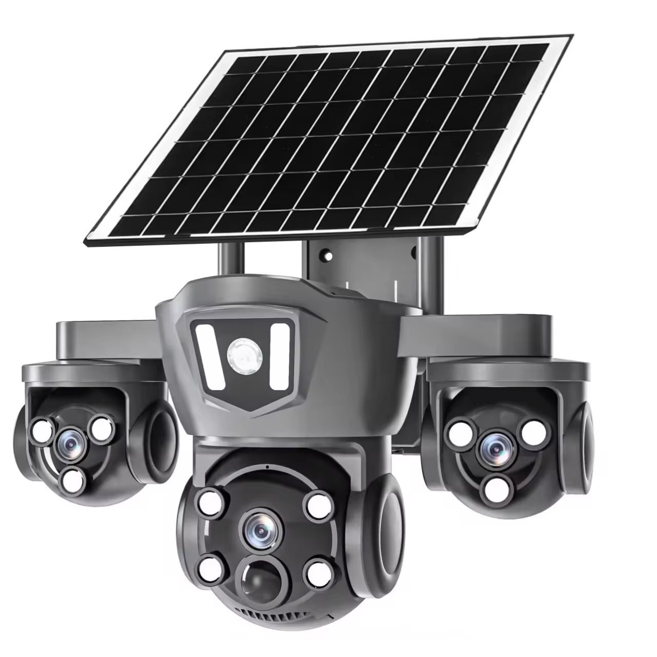 SOLAR CCTV CAMERA 3ens 4G SIM CARD OUTDOOR WATERPROOF 360° ROTATING, TWO WAY COMMUNICATION, FULL COLOR,MOTION DETECTION,TEXTS NOTIFICATIONS, ALARM ,NIGT VISION HD REMOTE WIRELESS SURVEILLANCE CAMERA