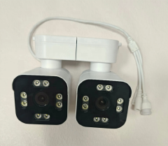 Dual Lens WiFi CCTV Camera – 4MP HD PTZ Outdoor Security Camera – 355° Pan & 90° Tilt – AI Human Detection – Two-Way Audio – Color Night Vision – Remote Viewing – Waterproof IP Camera
