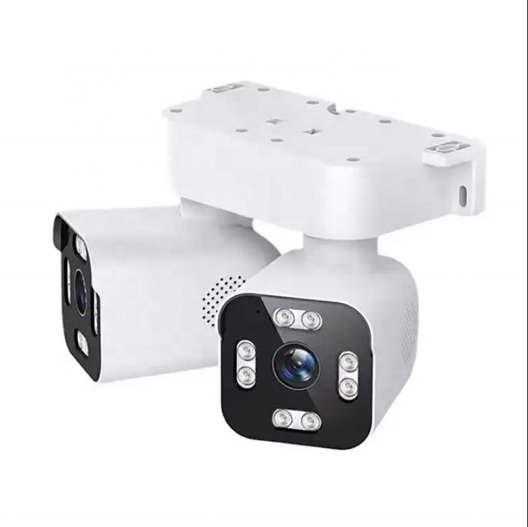 4MP Dual WiFi PTZ CCTV Security Camera Outdoor Wireless IP Camera | 355° Pan 90° Tilt | Color Night Vision | Motion Detection | Two-Way Audio | Remote Viewing