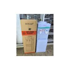 SONAR A7 Hot and Warm Water Dispenser, Electric Top Loading Water Cooler for Home & Office, Instant Heating Hot Water Machine with Normal Water Tap, Energy Efficient Countertop Design