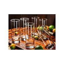 340ml Highball Glass Set Elegant Tall Drinking Glasses for Water Juice Cocktails and Soft Drinks Durable Clear Glassware for Home Bar Restaurant Office and Everyday Use Modern Beverage Glass Set