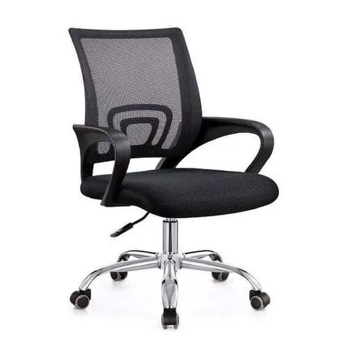 Orthopedic Secretarial Office Chair With Mesh Swivel Chair, Ergonomic High Back Office Chair with Lumbar Support, Breathable Mesh Computer Desk Chair for Home and Office Comfort, Adjustable Height Sea
