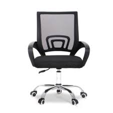 Orthopedic Secretarial Office Chair With Mesh Swivel Chair, Ergonomic High Back Office Chair with Lumbar Support, Breathable Mesh Computer Desk Chair for Home and Office Comfort, Adjustable Height Sea