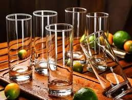 340ml Highball Glass Set Elegant Tall Drinking Glasses for Water Juice Cocktails and Soft Drinks Durable Clear Glassware for Home Bar Restaurant Office and Everyday Use Modern Beverage Glass Set