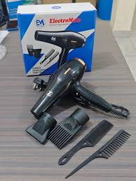 Electromate Blowdry 2200W – Powerful Fast-Drying Hair Dryer with High-Speed Motor, Heat Control Settings & Salon-Quality Blow Dry Styling for Home and Professional Use