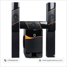 Artel AT-107 3.1 CH Tall Boy Multimedia Speaker System – High Power Home Theater Sound System with Bluetooth, Heavy Bass Subwoofer, FM Radio, USB, and AUX Support