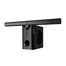 Artel V527 2.1 CH Tall Boy Multimedia Subwoofer System – High Performance Home Theater Sound System with Bluetooth, Deep Bass Wooden Subwoofer, FM Radio, USB, and AUX Input