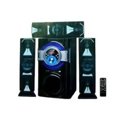 A1 Golden Tech GT-9017 3.1CH Multimedia Speaker System – Powerful Bass & Surround Sound, Bluetooth wireless connectivity
USB input, SD card slot, Built-in FM radio, AUX input, Remote control included.