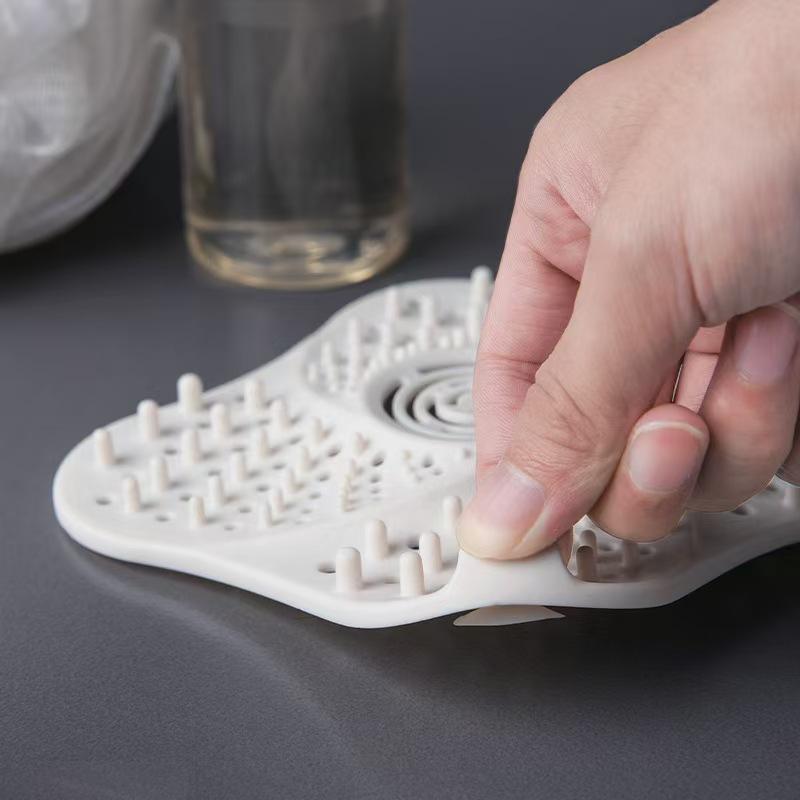 Floor Drain Bathroom Hair Catcher – Anti-Clog Shower Drain Cover & Sink Strainer Filter