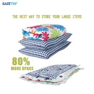 10Pcs Vacuum Bags Wardrobe Closet Storage Compression Bags with Free Manual Pump
