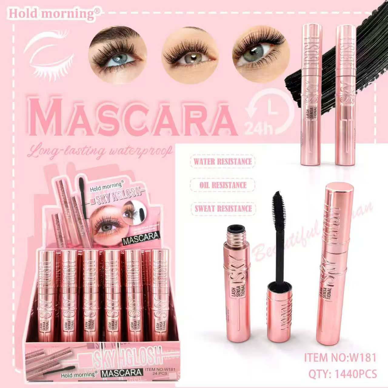 Hold morning volume Mascara + FREE Eyebrow pencil