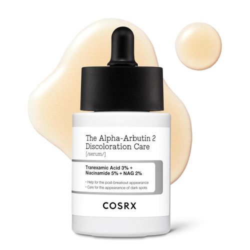 COSRX 2% Alpha Arbutin Discoloration Care Serum -  Niacinamide, Glutathione, Tranexamic Acid Serum to Target Dark Spots & Uneven Skin Tone, Hyperpigmentation, Dark Spot Care