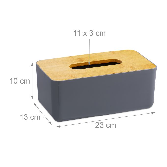 Bamboo Wood Tissue Box with Leather Rectangular Serviette Holder Elegant Decorative Napkin Storage Box for Home Office Living Room Car Modern Durable Stylish Tissue Dispenser Cover