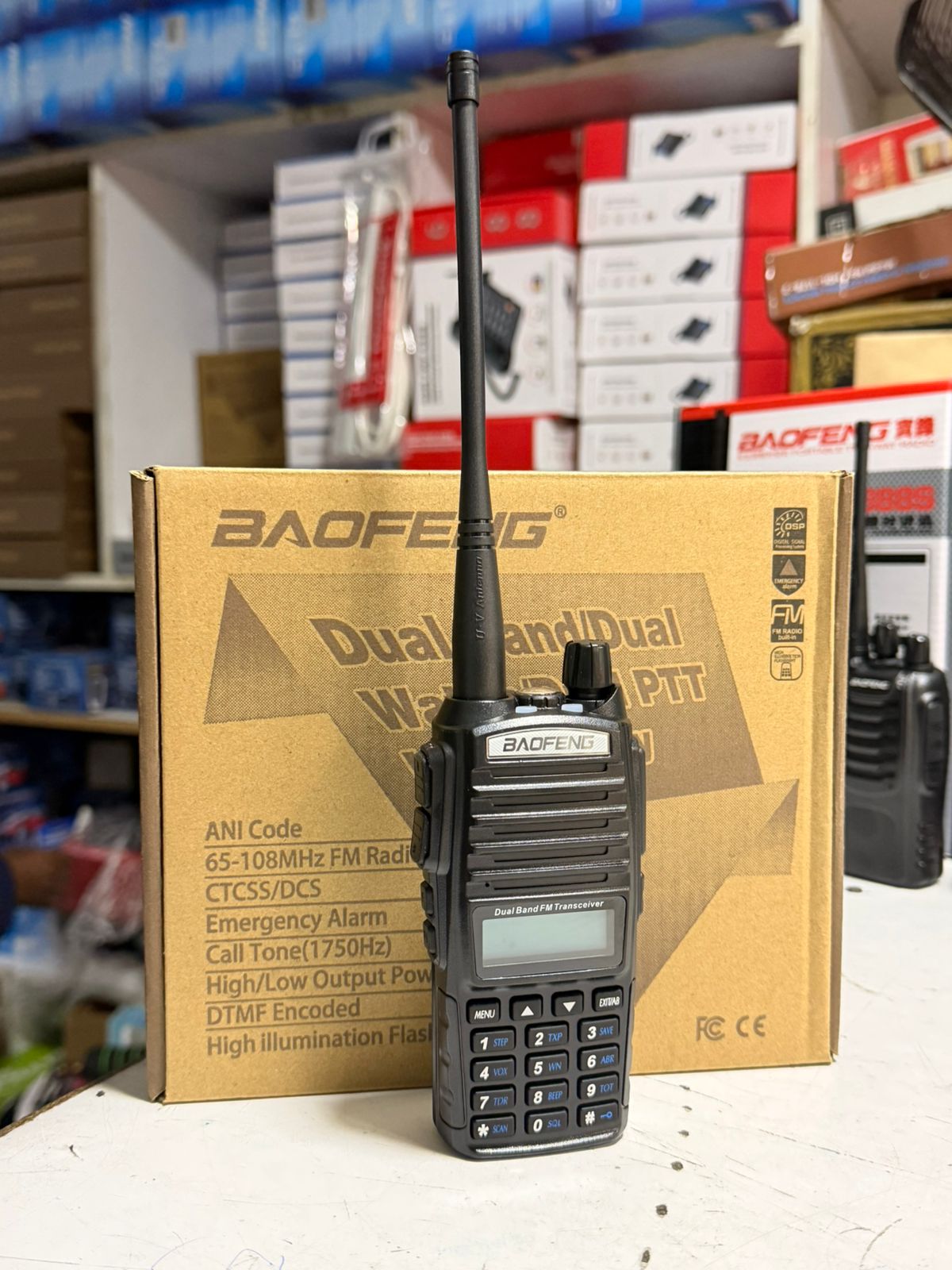 LONG RANGE COMMUNICATION DEAL ✨🔥

📡 BAOFENG UV-82 DUAL BAND WALKIE TALKIE

Stay connected anytime, anywhere with the powerful Baofeng UV-82, a professional dual-band two-way radio designed for clear