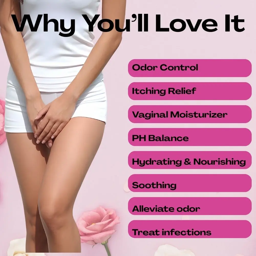 Vaginal Boric Acid Yoni Gel, pH Balanced Feminine Intimate
Care Gel, Gentle Odor Control & Daily Private Skin
Moisturizing Gel