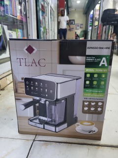 🌟 PREMIUM OFFER 🌟 - A 1 pc TLAC Espresso Coffee Machine TCFM 101, 1.8L, Automatic Milk Frother, Touch Control, Cold Brew. available affordable price and of very high quality