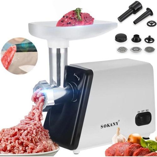🍒😋Powerful and Perfec5😋🍒2500Watts Heavy Duty Stainless Electric Meat Mincer And Grinder for butchery and home kitchen.designed for professional use, it can be used in large kitchens, butcher shops
