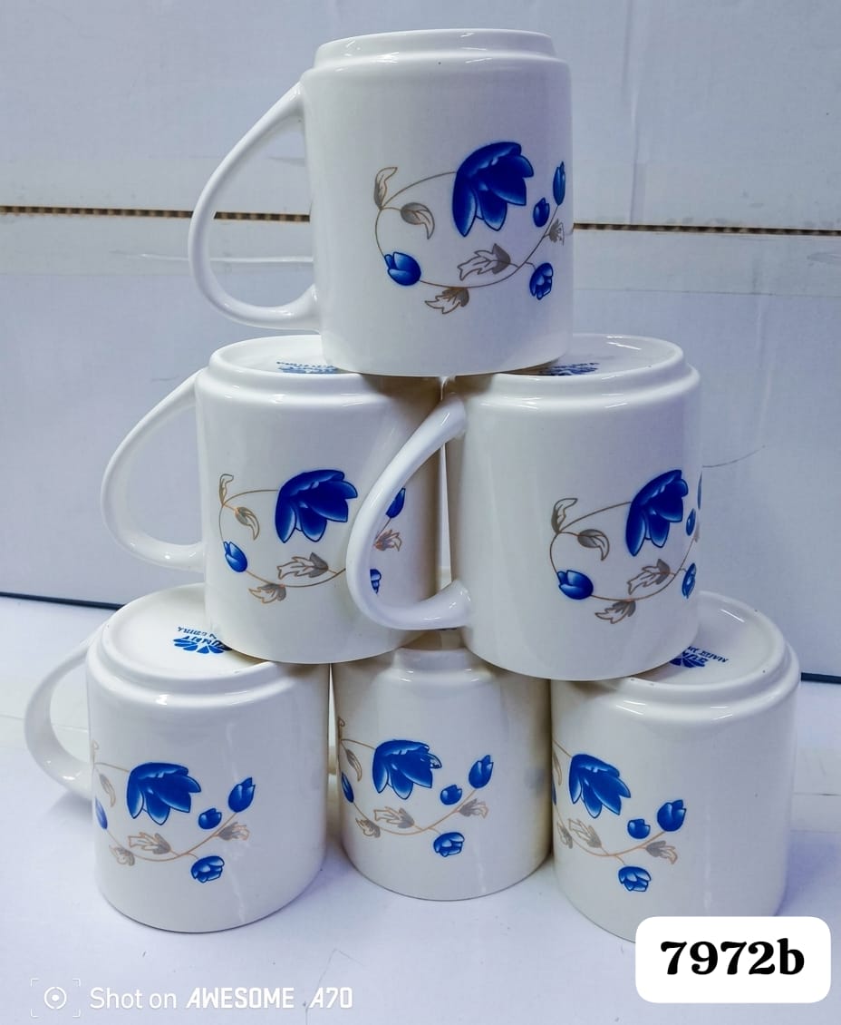 🔅Nice one🔅Set of 6pcs 250ML High Quality Porcelain Cups Tea Milk Coffee Mugs.Ideal for enjoying tea, coffee, decaf, espresso, lattes, hot dark chocolate, or soup.
Strong mugs in big value packs of 6