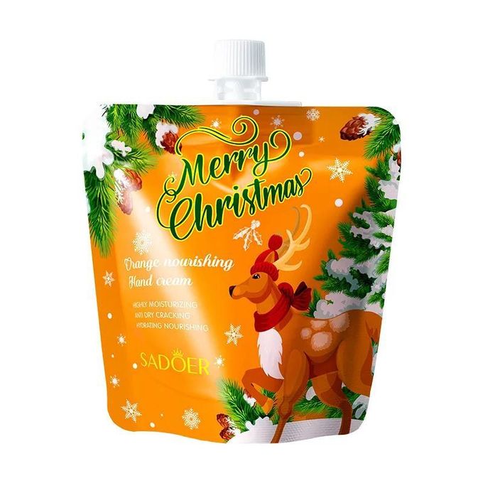 SADOER 5 in 1  Hand Cream  SetvMoisturizing and Refreshing Soothing Hand Cream Flavours Strawberry,Avocado,Milk,Orange Vitamin C,Kiwi Tender