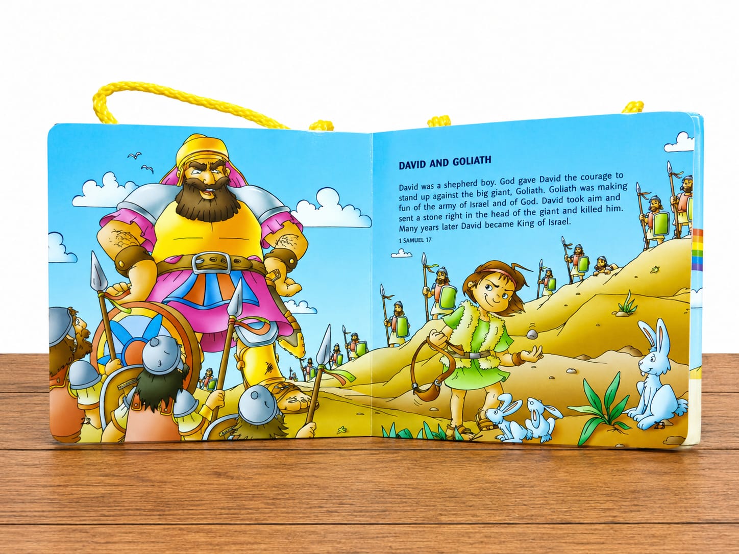 The Carry Along Bible – Kids’ Bible-This colourful kids Bible features delightful illustrations of Jesus and children, bringing beloved Bible stories to life in a way young readers enjoy & understand.