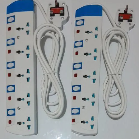 Power King Fridge,Tv ,Iron Box And Electric Kettle Support Heavy Duty TWO 5 Way Power Extension Cable
Power King Fridge,Tv ,Iron Box And Electric Kettle Support Heavy Duty TWO 5 Way Power Extension Ca