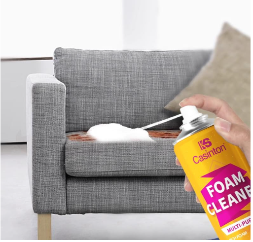 Multi-Purpose Foam Cleaner Spray – 650ml | Powerful and versatile cleaning solution designed to tackle dirt, grease, and stains on various surfaces Ideal for Cleaning Laptops, Furniture, Car & Shoes