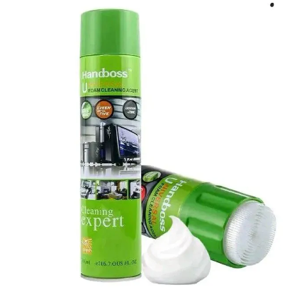 Multi-Purpose Foam Cleaner Spray – 650ml | Powerful and versatile cleaning solution designed to tackle dirt, grease, and stains on various surfaces Ideal for Cleaning Laptops, Furniture, Car & Shoes