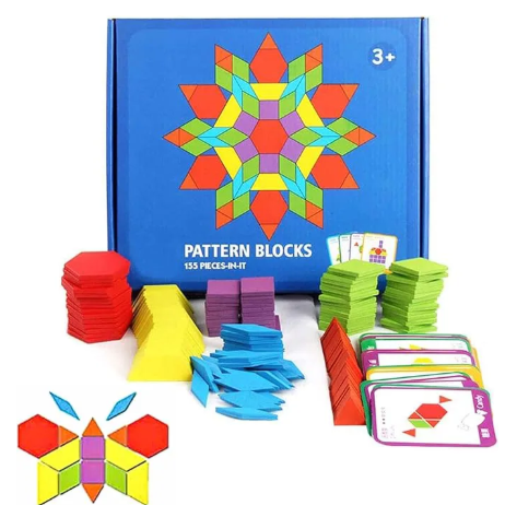 Children Books Introduce Numbers Early for Cognitive Imprrovement, Sank Magic Practice Copybook , Montessori Spelling Game, Pattern Blocks for Improving Concentration for Autism & ADHD Kids Books