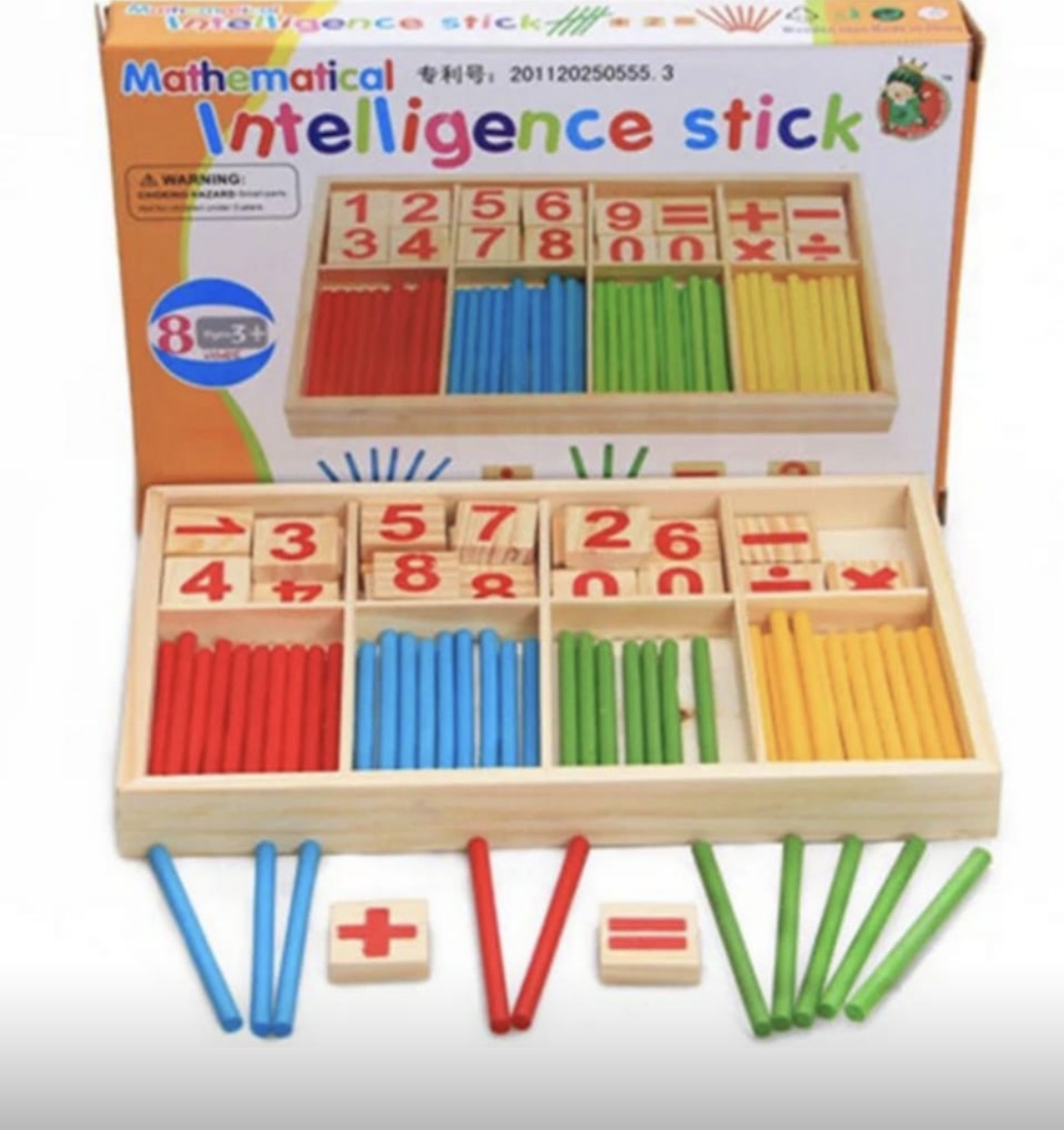 Children Books Introduce Numbers Early for Cognitive Imprrovement, Sank Magic Practice Copybook , Montessori Spelling Game, Pattern Blocks for Improving Concentration for Autism & ADHD Kids Books