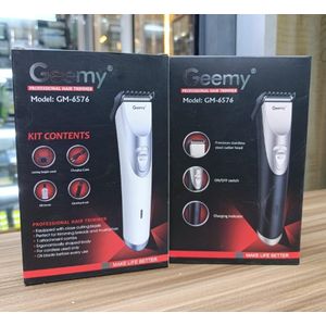 Geemy GM-6008 Cordless and non cordless Rechargeable Shaver – Professional AC/DC Electric Hair Clipper & Trimmer for Men | High-Precision Grooming Tool with Powerful Motor & Long-Lasting Battery"