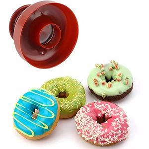 1pc Plastic Donut Baking Pan Non-Stick Desserts Maker Mold Safe Donut Cutter Bread Cutter Donut Mold for Baking, Donut Mold Donut Molds for Baking Donut Molds for Baking