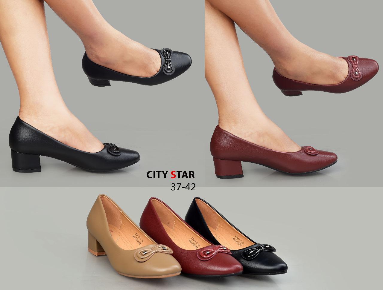 Comfortable Quality Leather Durable Official Classy Loafer Low Wedges Chunky Block Heels ladies/women shoes Mom Shoes Sizes 37-42