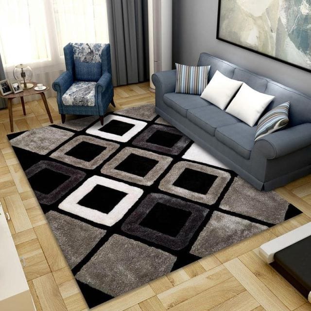 High Quality 7*10 Luxurious 3D Carpet for Living Room Bedroom Mat Indoor Washable Floor Home and Decor Mat Size 7x10