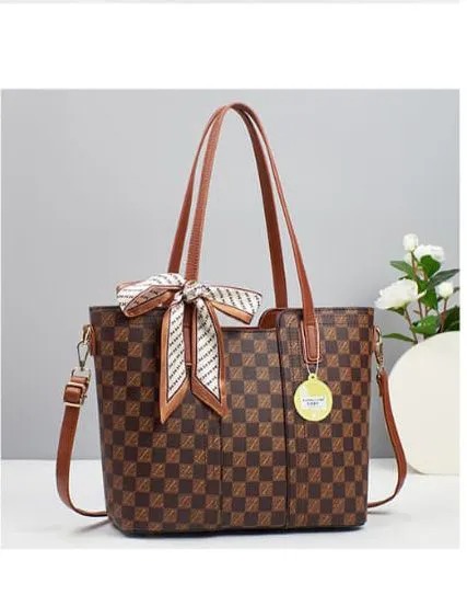 Classic Large Capacity Trendy Ladies Handbag Women Shoulder Bag Strap Adjustable Fashion Bag Zipper Closure Girls