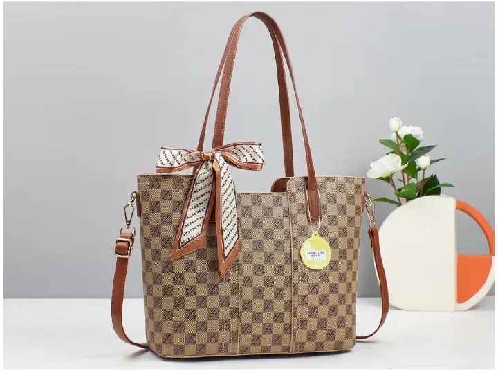 Classic Large Capacity Trendy Ladies Handbag Women Shoulder Bag Strap Adjustable Fashion Bag Zipper Closure Girls
