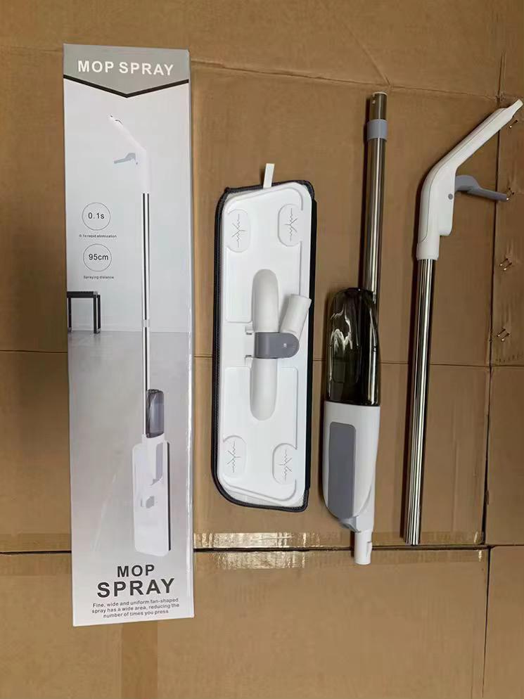 Wet & Dry use  Water Spray Mop NEW Sliding Type Self-cleaning Household Squeeze Water Lazy Dusting Tool Large Size