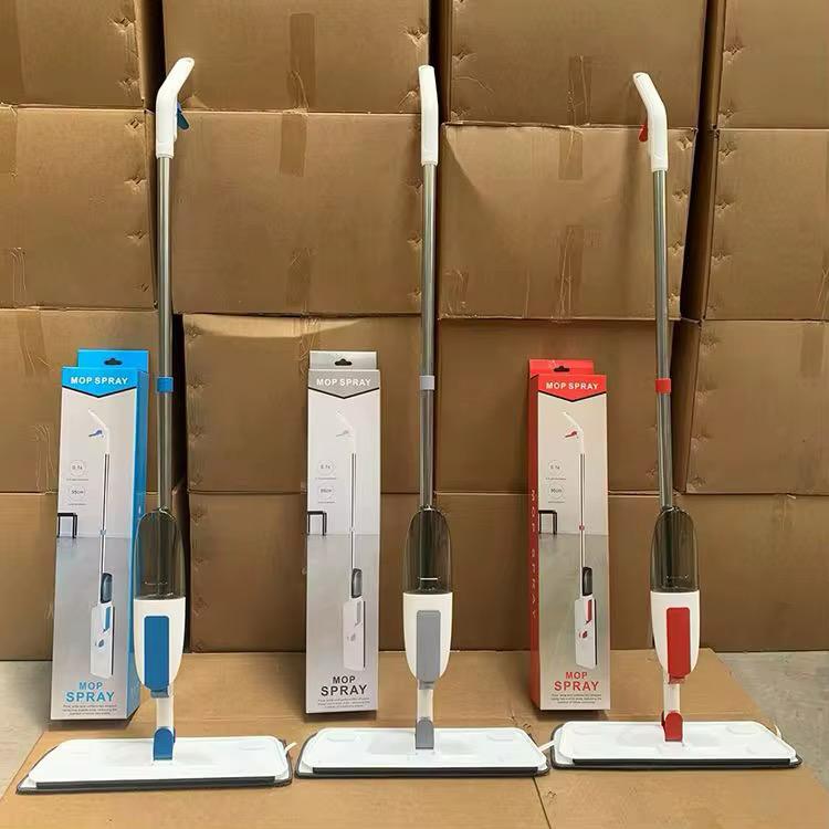 Wet & Dry use  Water Spray Mop NEW Sliding Type Self-cleaning Household Squeeze Water Lazy Dusting Tool Large Size