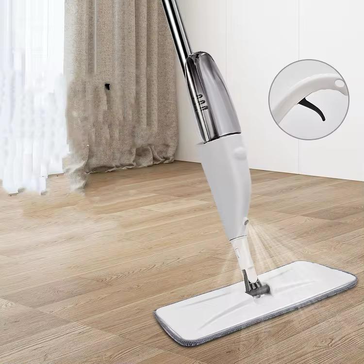 Wet & Dry use  Water Spray Mop NEW Sliding Type Self-cleaning Household Squeeze Water Lazy Dusting Tool Large Size