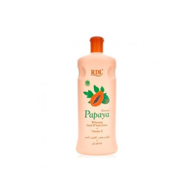 RDL Papaya Extract Whitening Hand & Body Lotion (600ml)