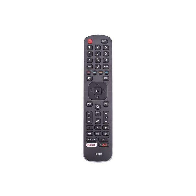 Hisense EN-2B27 Smart TV Remote Control - Black - 39 Buttons