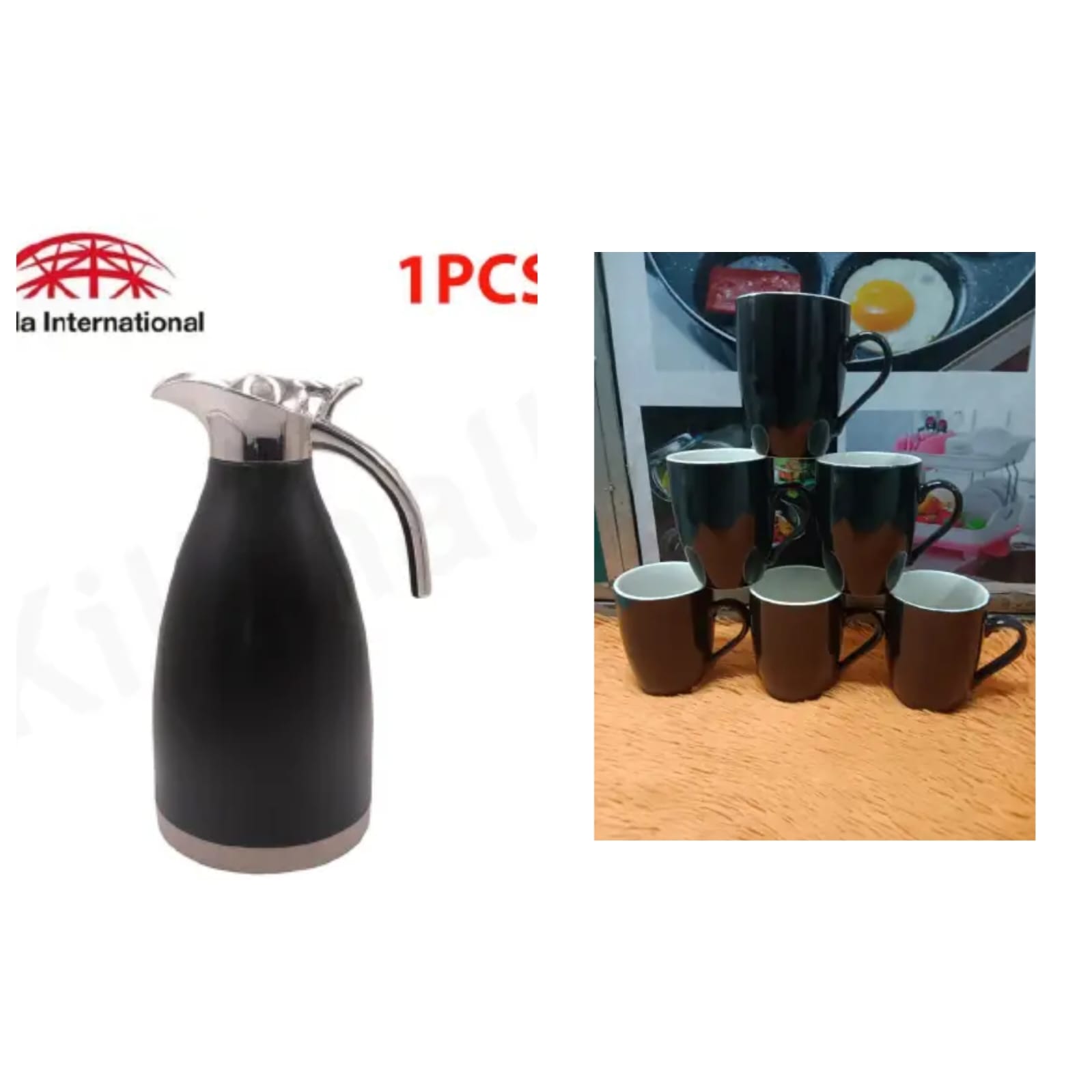 2L Sundabest Vacuum Flask + 6PCS Ceramic Mugs 

Serve your favorite hot drinks in style with this elegant and practical combo set perfect for homes, offices, and gifting.

☕ 2L Sundabest Vacuum F