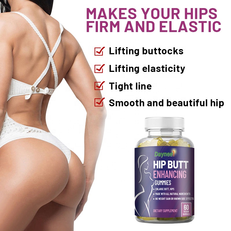 Candy Best Gummies Glutathione Collagen  Slimming Hip Butt Enhance Big Ass Healthcare
