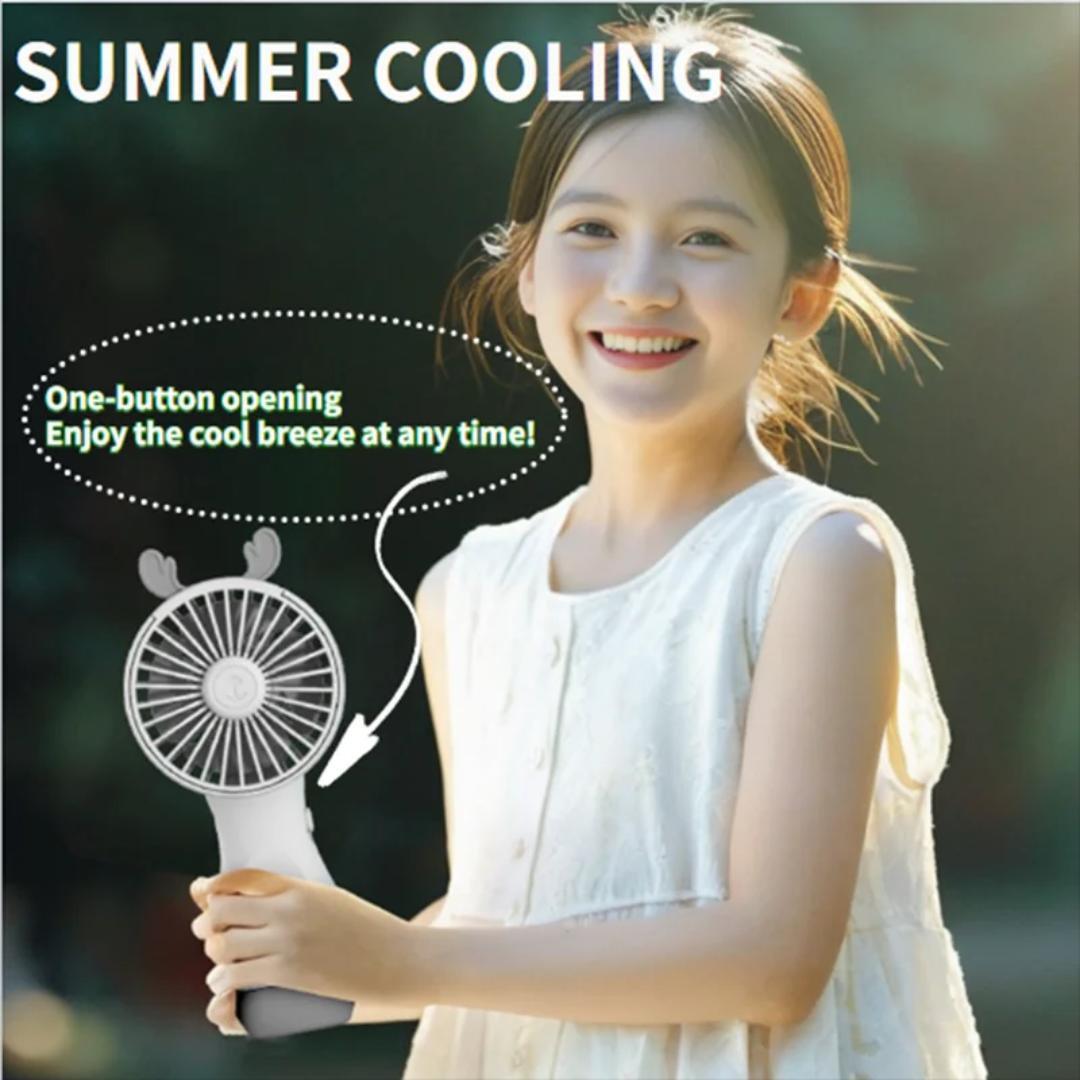 Rechargeable Handheld Fan Portable USB Fan Portable Outdoor Travel Mini Fan Fast delivery within 1-5 days