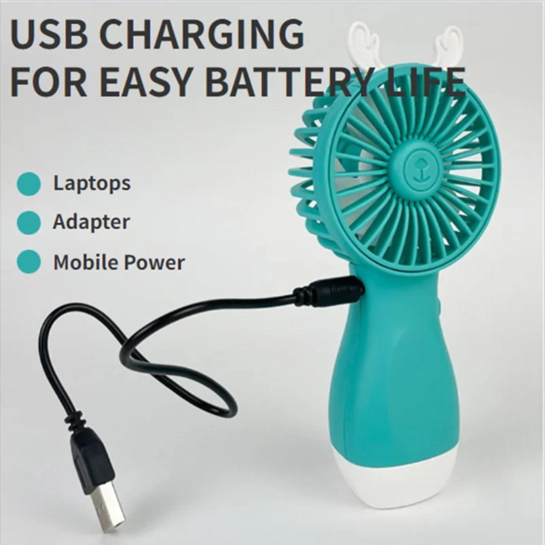 Rechargeable Handheld Fan Portable USB Fan Portable Outdoor Travel Mini Fan Fast delivery within 1-5 days
