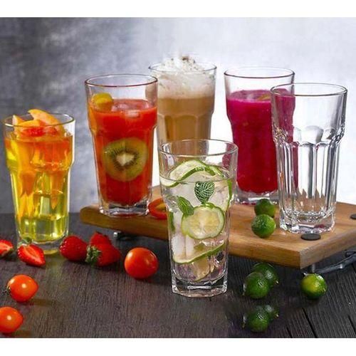 In stock 🔥Glass 6 pcs set chopper glasses/juice /beer
🌽🌽perfect multi-purpose solution for any beverage. Whether you're sipping water, savoring fresh juice, or enjoying a cold beer, these versatile