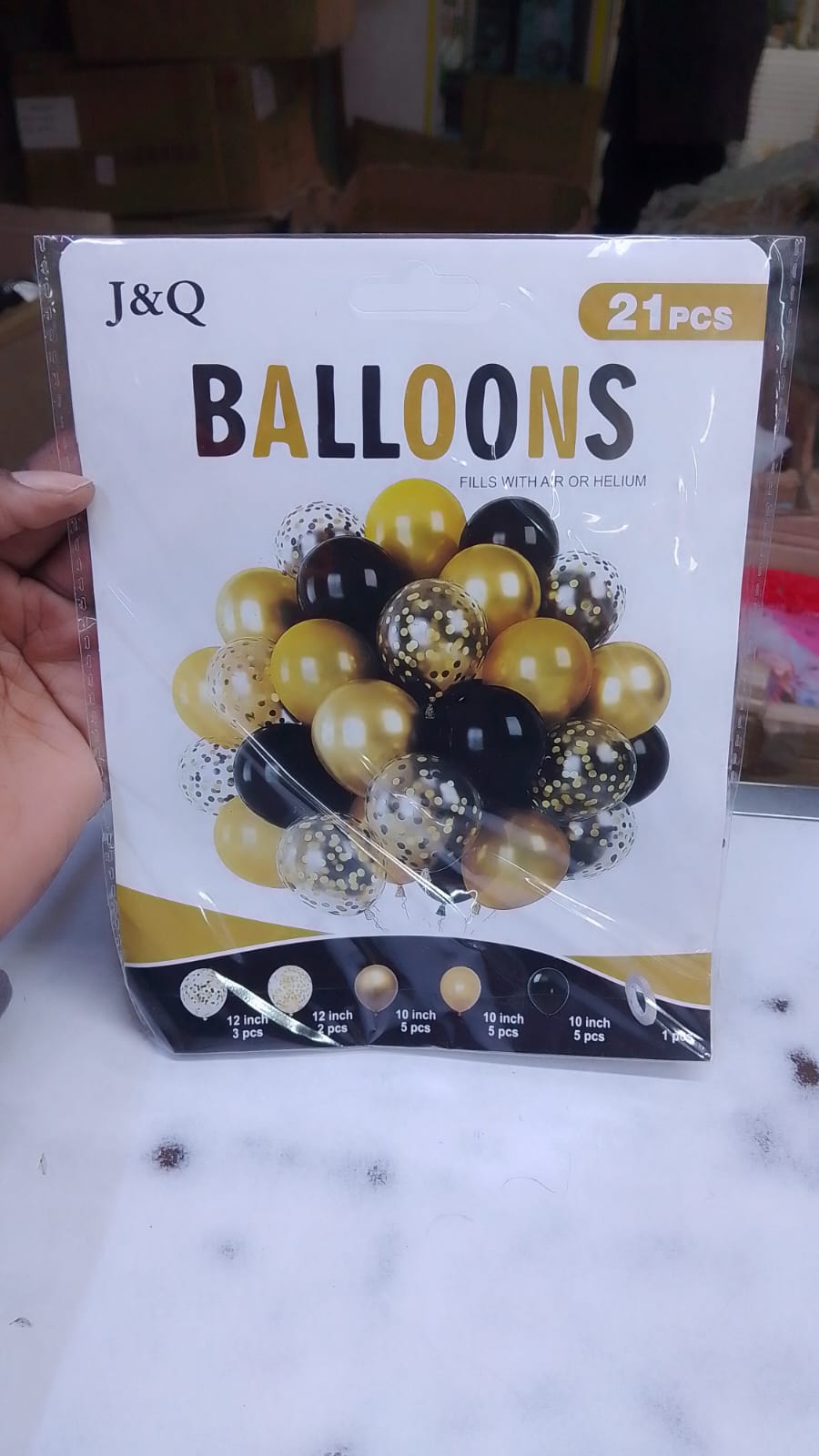 🎈 21Pcs Latex Balloons – Perfect Party Decoration Set! 🎉✨